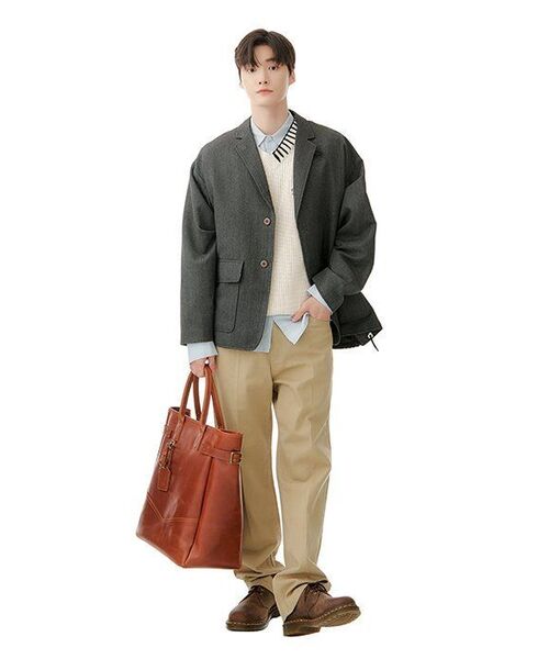 DENMADE(デンメイド)の「DEN0651 crease chino pants(beige)(その他パンツ・メンズ・その他・L/M/S/XL)」の8枚目の写真