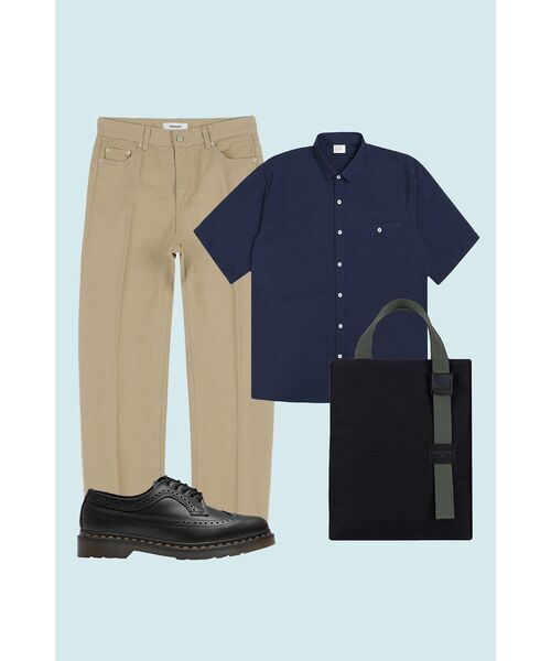 DENMADE(デンメイド)の「DEN0651 crease chino pants(beige)(その他パンツ・メンズ・その他・L/M/S/XL)」の11枚目の写真