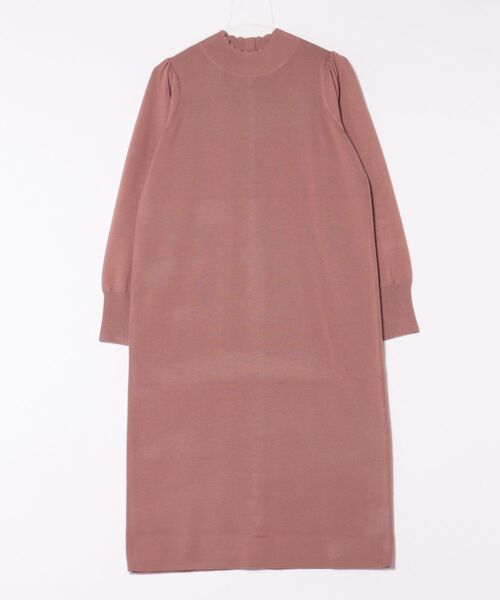 STRAWBERRY-FIELDS（ストロベリーフィールズ）の「リッシュウール_バックパールニットワンピース（ワンピース・レディース・ブラック/ピンク系その他/ネイビー・2）」の16枚目の写真