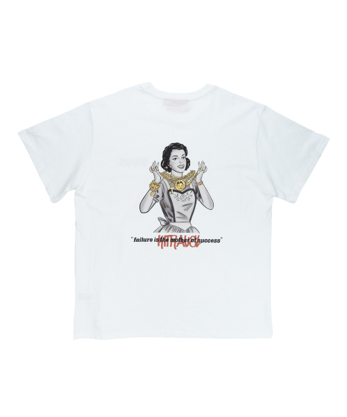 KITRAVEL(キートラベル)の「FOMS グラフィックTシャツ ホワイト(Tシャツ/カットソー・レディース・その他・MEDIUM/LARGE/X-LARGE/SMALL)」の1枚目の写真