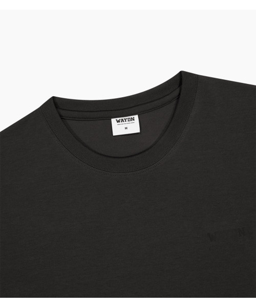 WAYDN(ウェイドゥン)の「スモールロゴ OG マッスルフィット 半袖 チャコール(Tシャツ/カットソー・メンズ・その他・MEDIUM/LARGE/X-LARGE/XX-LARGE)」の4枚目の写真