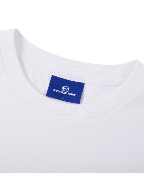 DOLPHIN WAVE APPAREL（ドルフィンウェーブアパレル）の「[2PACK]ドルフィンアーチロゴTシャツ ホワイト ブラック 2パック（Tシャツ/カットソー・メンズ・その他・MEDIUM/LARGE/X-LARGE/XX-LARGE）」の4枚目の写真