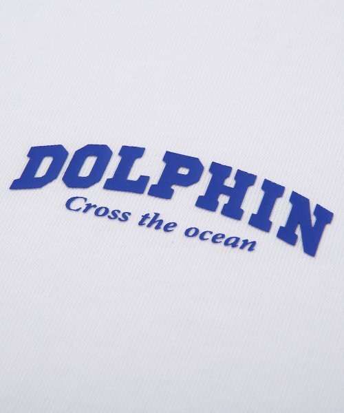 DOLPHIN WAVE APPAREL（ドルフィンウェーブアパレル）の「[2PACK]ドルフィンアーチロゴTシャツ ホワイト ブラック 2パック（Tシャツ/カットソー・メンズ・その他・MEDIUM/LARGE/X-LARGE/XX-LARGE）」の5枚目の写真