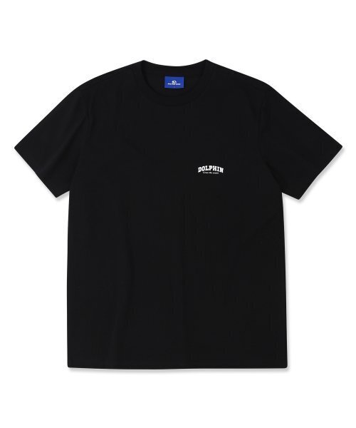 DOLPHIN WAVE APPAREL（ドルフィンウェーブアパレル）の「[2PACK]ドルフィンアーチロゴTシャツ ホワイト ブラック 2パック（Tシャツ/カットソー・メンズ・その他・MEDIUM/LARGE/X-LARGE/XX-LARGE）」の7枚目の写真