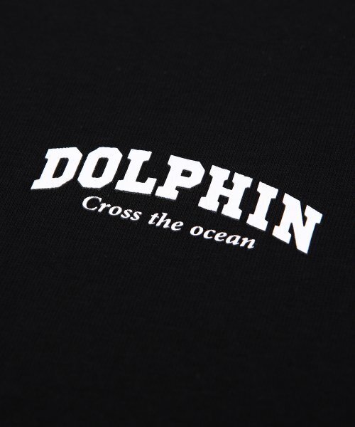 DOLPHIN WAVE APPAREL（ドルフィンウェーブアパレル）の「[2PACK]ドルフィンアーチロゴTシャツ ホワイト ブラック 2パック（Tシャツ/カットソー・メンズ・その他・MEDIUM/LARGE/X-LARGE/XX-LARGE）」の10枚目の写真