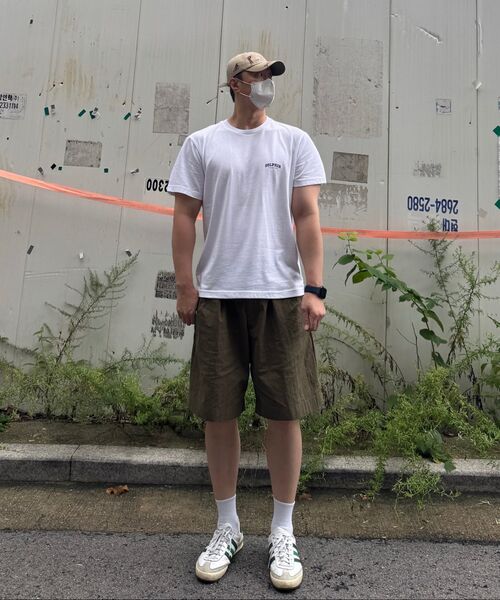 DOLPHIN WAVE APPAREL（ドルフィンウェーブアパレル）の「[2PACK]ドルフィンアーチロゴTシャツ ホワイト ブラック 2パック（Tシャツ/カットソー・メンズ・その他・MEDIUM/LARGE/X-LARGE/XX-LARGE）」の12枚目の写真