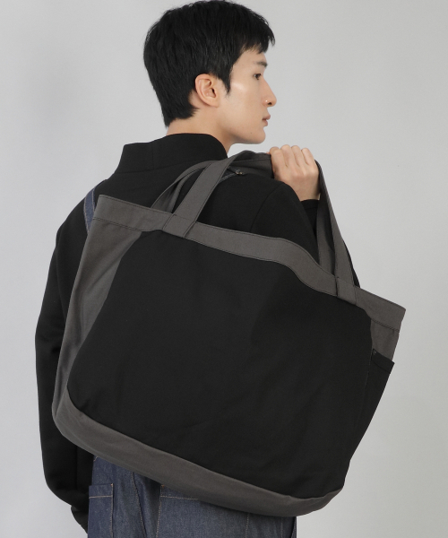 SAINTCREW（セントクルー）の「ジャイアントバルクエコバッグ GBE-156 チャコールブラック（エコバッグ/サブバッグ・メンズ・その他・FREE）」の10枚目の写真