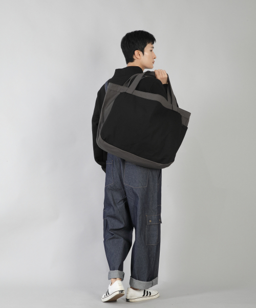 SAINTCREW（セントクルー）の「ジャイアントバルクエコバッグ GBE-156 チャコールブラック（エコバッグ/サブバッグ・メンズ・その他・FREE）」の5枚目の写真