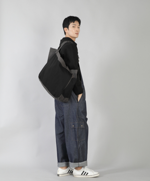 SAINTCREW（セントクルー）の「ジャイアントバルクエコバッグ GBE-156 チャコールブラック（エコバッグ/サブバッグ・メンズ・その他・FREE）」の4枚目の写真