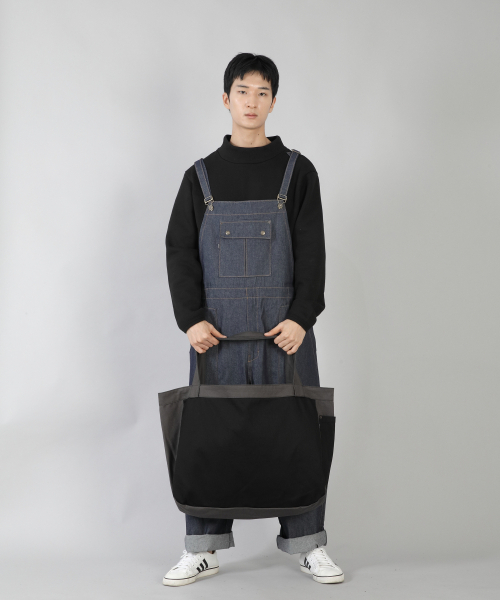 SAINTCREW（セントクルー）の「ジャイアントバルクエコバッグ GBE-156 チャコールブラック（エコバッグ/サブバッグ・メンズ・その他・FREE）」の3枚目の写真