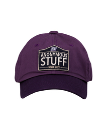 NFF（エヌエフエフ）の「anonymous stuff cap-violet（キャップ）」