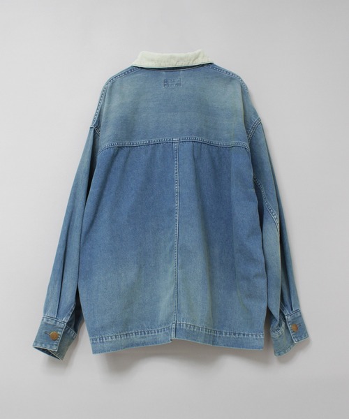 RNA-N(アールエヌエーエヌ)の「J2178 デトロイトジャケット(デニムジャケット・レディース・ライトインディゴブルー・FREE)」の7枚目の写真