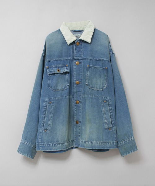 RNA-N(アールエヌエーエヌ)の「J2178 デトロイトジャケット(デニムジャケット・レディース・ライトインディゴブルー・FREE)」の6枚目の写真