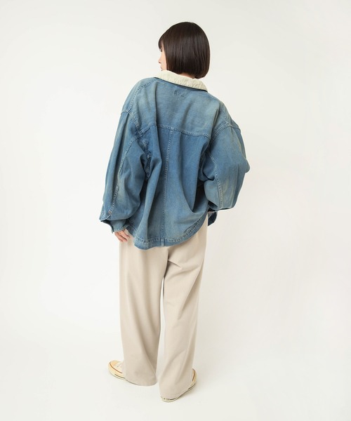 RNA-N(アールエヌエーエヌ)の「J2178 デトロイトジャケット(デニムジャケット・レディース・ライトインディゴブルー・FREE)」の11枚目の写真
