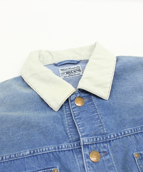 RNA-N(アールエヌエーエヌ)の「J2178 デトロイトジャケット(デニムジャケット・レディース・ライトインディゴブルー・FREE)」の12枚目の写真