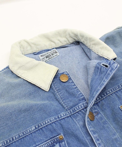 RNA-N(アールエヌエーエヌ)の「J2178 デトロイトジャケット(デニムジャケット・レディース・ライトインディゴブルー・FREE)」の13枚目の写真