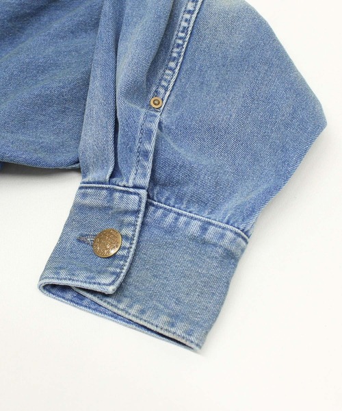 RNA-N(アールエヌエーエヌ)の「J2178 デトロイトジャケット(デニムジャケット・レディース・ライトインディゴブルー・FREE)」の17枚目の写真