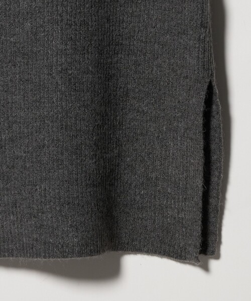 A DAY IN THE LIFE UNITED ARROWS(アデイインザライフユナイテッドアローズ)の「ニット ポロワンピース <A DAY IN THE LIFE>(ワンピース・レディース・ライム/ブラック/グレー系・FREE)」の8枚目の写真