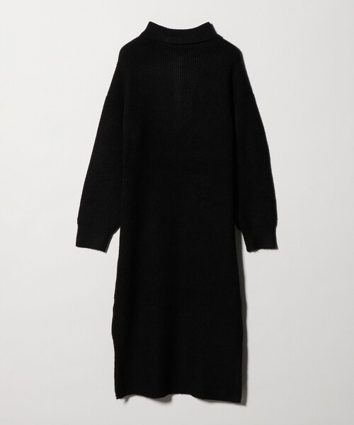 A DAY IN THE LIFE UNITED ARROWS(アデイインザライフユナイテッドアローズ)の「ニット ポロワンピース <A DAY IN THE LIFE>(ワンピース・レディース・ライム/ブラック/グレー系・FREE)」の11枚目の写真