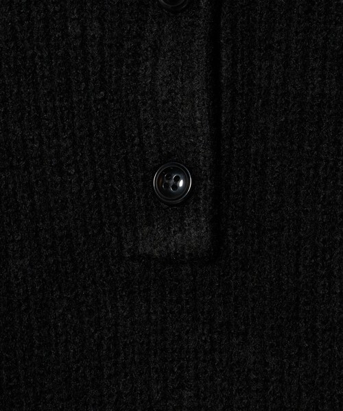 A DAY IN THE LIFE UNITED ARROWS(アデイインザライフユナイテッドアローズ)の「ニット ポロワンピース <A DAY IN THE LIFE>(ワンピース・レディース・ライム/ブラック/グレー系・FREE)」の13枚目の写真