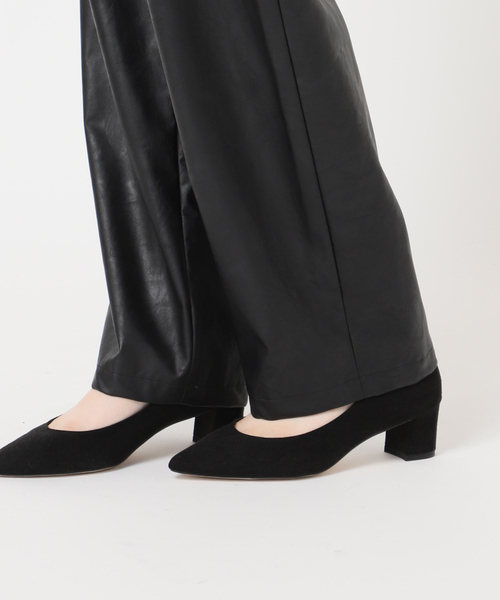 journal standard L'essage（ジャーナルスタンダードレサージュ）の「シンセティックレザー イージーパンツ（その他パンツ・レディース・ブラック/ウッド・36/38）」の21枚目の写真