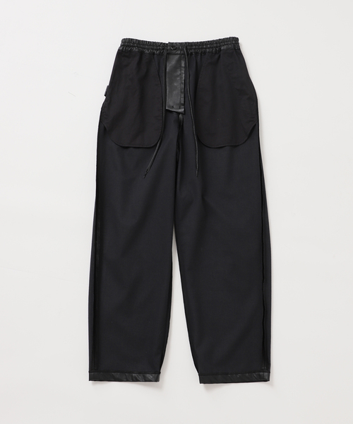 journal standard L'essage（ジャーナルスタンダードレサージュ）の「シンセティックレザー イージーパンツ（その他パンツ・レディース・ブラック/ウッド・36/38）」の22枚目の写真