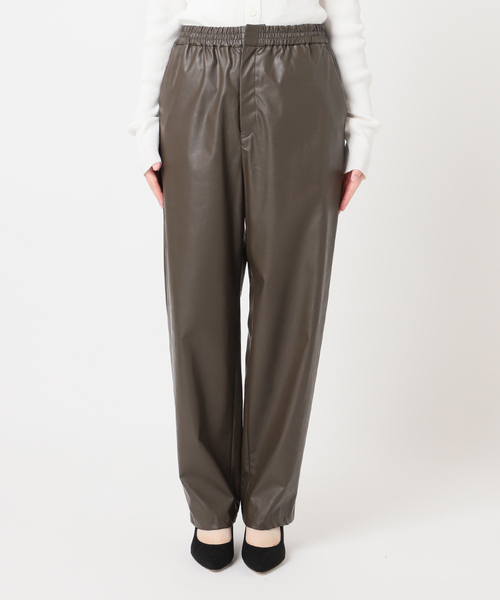 JOURNAL STANDARD L'ESSAGE
デニムワークジャケット セール】シンセティックレザー イージーパンツ（その他パンツ