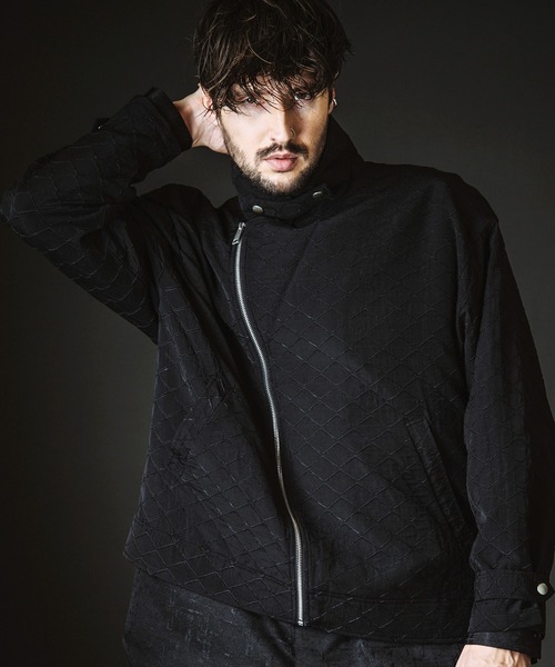 NO ID.(ノーアイディ)の「【NO ID.】Big Riders Jacket / ビッグ ライダース ジャケット(ライダースジャケット・メンズ・その他22/ブラック・ONE SIZE)」の1枚目の写真