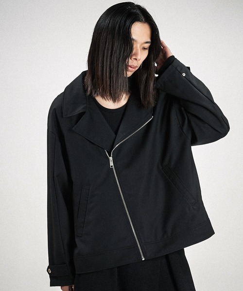 NO ID.(ノーアイディ)の「【NO ID.】Big Riders Jacket / ビッグ ライダース ジャケット(ライダースジャケット・メンズ・その他22/ブラック・ONE SIZE)」の22枚目の写真