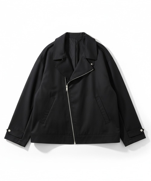 NO ID.(ノーアイディ)の「【NO ID.】Big Riders Jacket / ビッグ ライダース ジャケット(ライダースジャケット・メンズ・その他22/ブラック・ONE SIZE)」の12枚目の写真