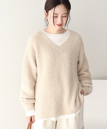 AMERICAN HOLIC | ミニシャギーラメニットプルオーバー(ニット/セーター)