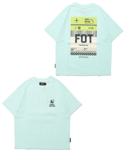 KRIFF MAYER Kid's Collection(クリフメイヤーキッズコレクション)の「【接触冷感】涼タッチシャリT(虹)(Tシャツ/カットソー・キッズ・オレンジ/イエロー/ネイビー/サックスブルー・120/130/140/150/160/170)」の20枚目の写真