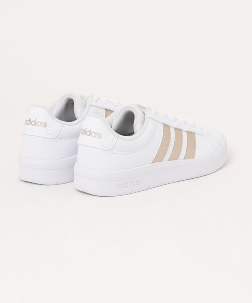 adidas(アディダス)の「【adidas】GRAND COURT BASE3.0W(スニーカー・レディース・ホワイト・23.0cm/25.0cm/24.5cm/24.0cm/23.5cm)」の2枚目の写真