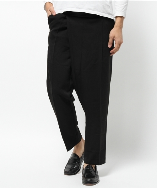 OUTLET(アウトレット)の「【WHO'S WHO gallery】GGTHAIスラックス(スラックス・メンズ・ブラック/グレー・MEDIUM/LARGE)」の1枚目の写真