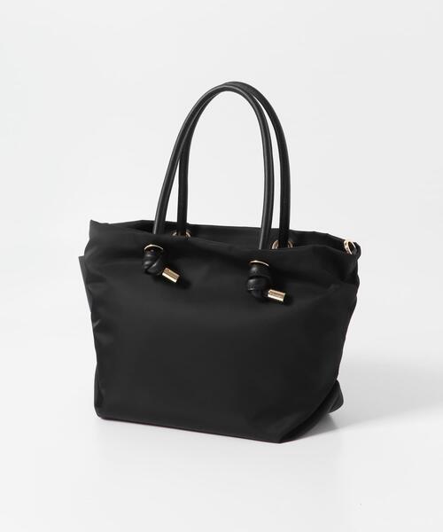 URBAN RESEARCH ROSSO WOMEN(アーバンリサーチ ロッソ)の「VIOLA d’ORO BIANCA S(トートバッグ・レディース・ブラック/ベージュ・SMALL)」の4枚目の写真