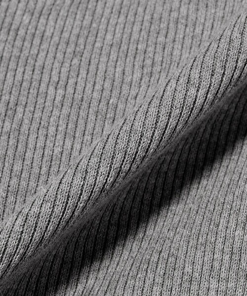 Ray BEAMS（レイビームス）の「リブ オフショルダー ニット（ニット/セーター・レディース・ブラック/グレー・ONE SIZE）」の20枚目の写真