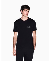 ARMANI EXCHANGE（アルマーニエクスチェンジ）の「【A|X アルマーニ エクスチェンジ】AXロゴパッチ 半袖クルーネックTシャツ REGULAR（Tシャツ/カットソー）」
