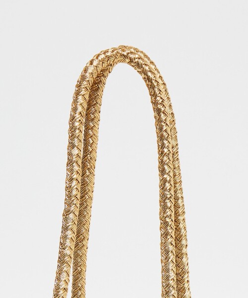 green label relaxing（グリーンレーベルリラクシング）の「メタリックヤーンレーシー トートバッグ / ショルダーバッグ（ショルダーバッグ・レディース・シルバー/ブラック/ケリーグリーン/ゴールド/ホワイト・FREE）」の22枚目の写真