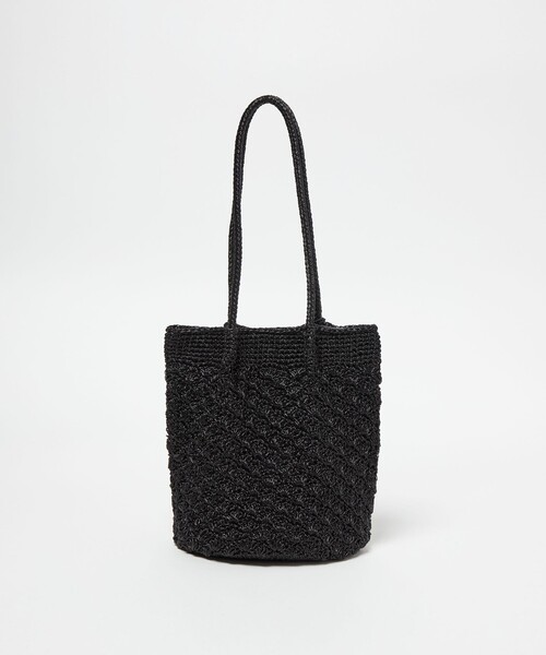 green label relaxing（グリーンレーベルリラクシング）の「メタリックヤーンレーシー トートバッグ / ショルダーバッグ（ショルダーバッグ・レディース・シルバー/ブラック/ケリーグリーン/ゴールド/ホワイト・FREE）」の13枚目の写真