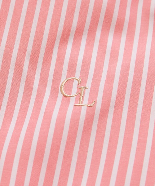 LE CERCLE par rope'（ルセルクルパーロペ）の「ロゴ刺繍バンドカラーシャツ（シャツ/ブラウス・レディース・ホワイト/グリーン系その他/ブルー系その他4/サックスブルー/ピンク/ピンク系その他2・FREE）」の19枚目の写真