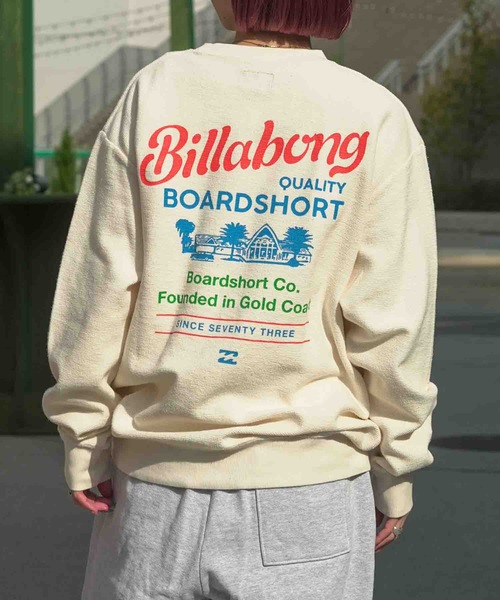 BILLABONG(ビラボン)の「BILLABONG メンズ BURLEIGH STORE トレーナー 【2026年春夏モデル】/ビラボンプルオーバースウェット(スウェット・メンズ・ブラック/ブルー系その他/クリーム・LARGE/X-LARGE/MEDIUM)」の2枚目の写真