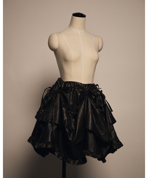 lilLilly（リルリリー）の「3wayマルチロングスカート（スカート・レディース・ブルー/ホワイト/ブラック・FREE）」の8枚目の写真