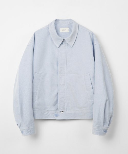 KIIMUIR(キミュア)の「ヘビーオックスフォードジャケット_スカイブルー(ブルゾン・レディース・その他・MEDIUM/LARGE)」の1枚目の写真