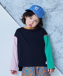 Life Support Products（ライフサポートプロダクツ）の「配色ステッチ長袖Tシャツ（Tシャツ/カットソー）」