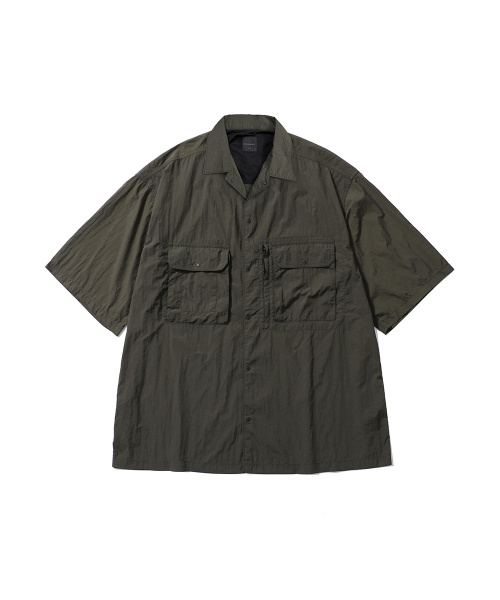 MOIF（モイフ）の「[SS25] HIKER HALF SHIRT / OLIVE BROWN（シャツ/ブラウス・メンズ・その他・S/M/L）」の2枚目の写真