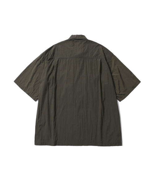 MOIF（モイフ）の「[SS25] HIKER HALF SHIRT / OLIVE BROWN（シャツ/ブラウス・メンズ・その他・S/M/L）」の3枚目の写真