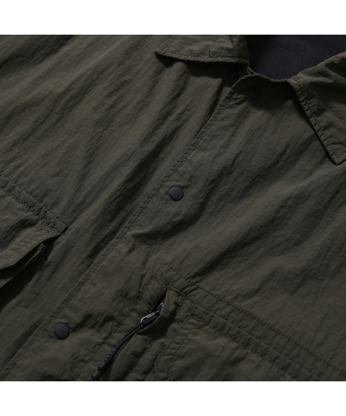 MOIF（モイフ）の「[SS25] HIKER HALF SHIRT / OLIVE BROWN（シャツ/ブラウス・メンズ・その他・S/M/L）」の6枚目の写真