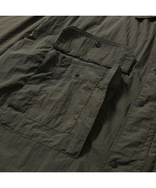 MOIF（モイフ）の「[SS25] HIKER HALF SHIRT / OLIVE BROWN（シャツ/ブラウス・メンズ・その他・S/M/L）」の9枚目の写真
