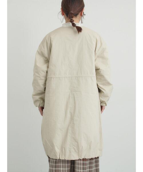 Samansa Mos2（サマンサ モスモス）の「中綿ロングコート（その他アウター・レディース・チャコールグレー/ベージュ/カーキ・F）」の21枚目の写真