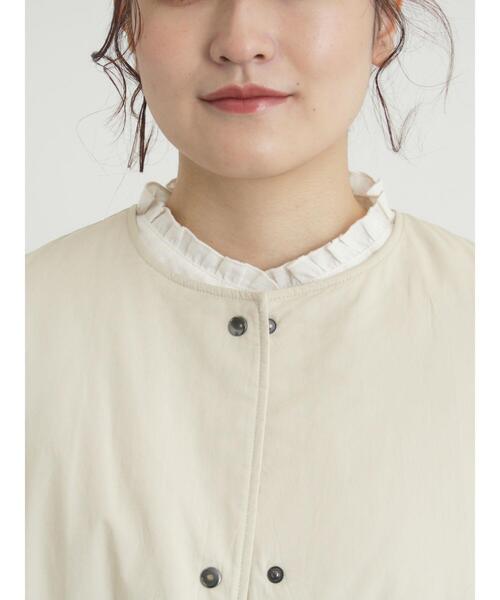 Samansa Mos2（サマンサ モスモス）の「中綿ロングコート（その他アウター・レディース・チャコールグレー/ベージュ/カーキ・F）」の22枚目の写真